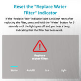 AQUA CREST Replacement for GE® RPWFE, RPWF (with CHIP) Refrigerator Water Filter, Compatible with GYE22HMKES, GYS22GMNES, GYE22HBLTS, DFE28JSKSS, GFE28HMHES, GNE29GYNFS, GFE28GYNFS, GFD28GYNFS