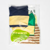 Fitwarm 3 Pack Color Block Striped Dog Shirt, Summer Dog Clothes for Small Dogs, Breathable Lightweight Dog Tshirt, Pet Outfit, Navy Blue, Sea Green, Brown, Small