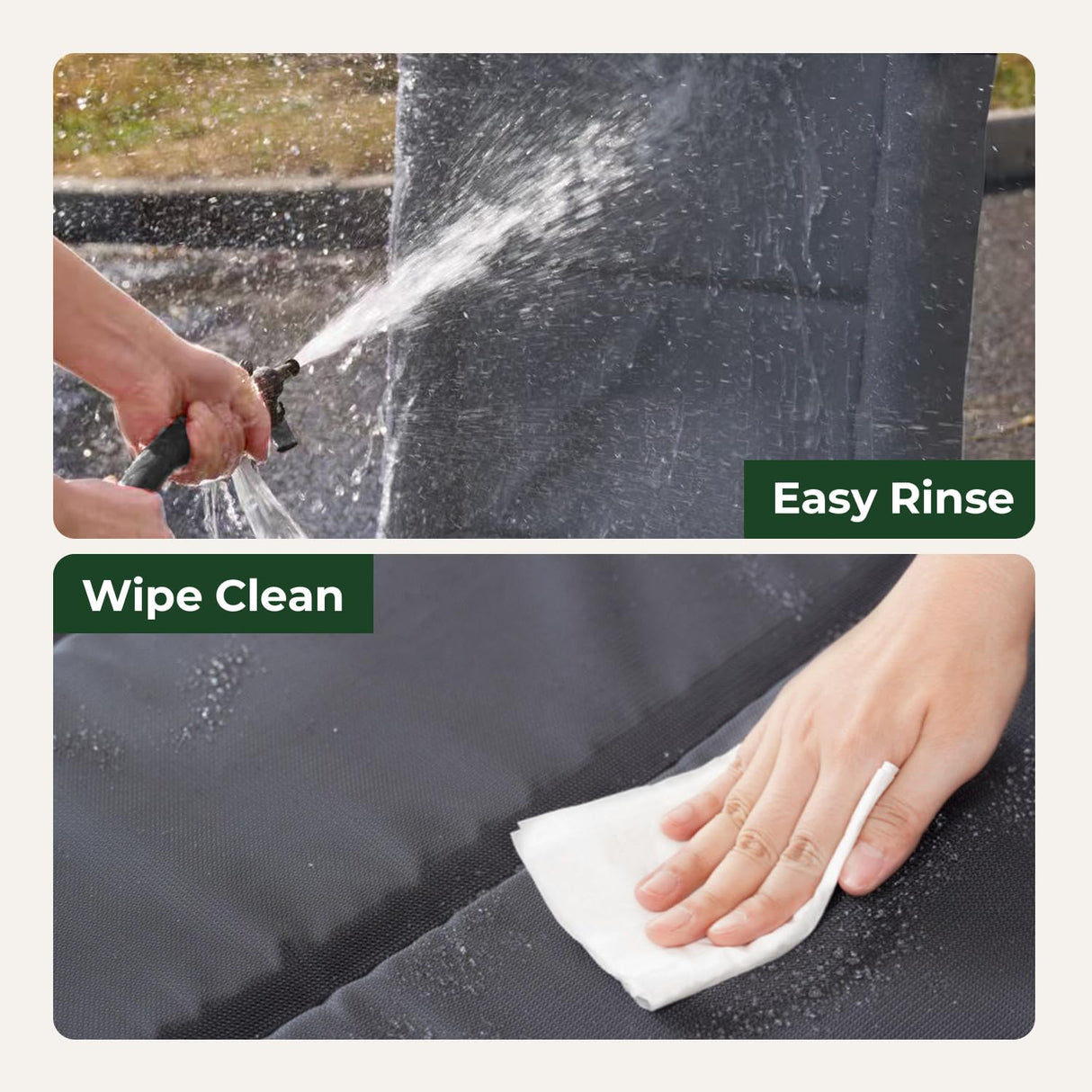 BALANCE Oxford Dog Bed for Medium Dogs, Waterproof Dogs Crates Pad Outdoor Dog Crate Mat, Wipe Clean & Easy Rinse, 30 inch