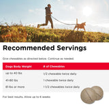 Nutri-Vet Hip & Joint Regular Strength Chewable Dog Supplements, Formulated with Glucosamine Chondroitin, Pet Supplies, Joint Supplement for Dogs, Pet Care, Puppy Essentials, 120 Count