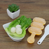 Rice Ball Mold,Rice Ball Shaker, Ball Shaped Kitchen Tools DIY Lunch, Maker Mould Food Decor for Kids, Mold With a Mini Rice Scoop（yellow）…