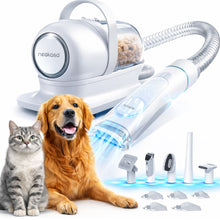 Load image into Gallery viewer, Neakasa P1 Pro Pet Grooming Kit &amp; Vacuum Suction 99% Pet Hair, Professional Clippers with 5 Proven Grooming Tools for Dog and Cat
