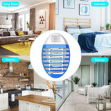 4 Pack Bug Zapper Indoor, Fly Trap for Indoors, Electronic Mosquitoes Killer, Mosquito Zapper, Electronic Mosquito Zapper Gnat Traps with LED Light for Patio