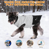 KOOLTAIL Dog Fleece Vest Sweater, Zip Up Step-in Pullover Warm Puppy Jacket with Dual Leash D-Ring for Small Medium Dogs, Cozy Soft Pet Winter Cold Weather Coats Fall Clothes Hoodie Boy Girl, Black L