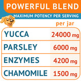 Chew No Poo - Coprophagia Treatment for Dogs - Prevent Dog Poop Eating - Natural Stool Eating Deterrent + Breath Aid - Probiotics & Digestive Enzymes - Boosts Gut Health - Made in USA - 120 Soft Chews