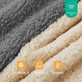 Luciphia Premium Fleece Pet Blanket for Small Medium Dogs Puppy Soft Sherpa Calming Cat Throw Blankets(Beige,57x40 inches)