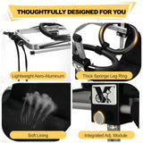 Virbraroo Dog Wheelchair for Back Legs – Lightweight Adjustable Mobility Aid for Medium & Large Dogs - Ideal for IVDD, Arthritis & Injury Recovery