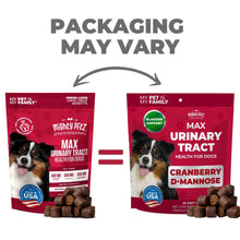 Load image into Gallery viewer, Mighty Petz MAX Cranberry for Dog UTI Treatment - MAX Strength Cranberry Supplement for Dogs + D-Mannose. Bladder Control for Dogs. Urinary Tract Care &amp; Kidney Support Chews
