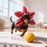 Demogorgon Dog Costume for Dogs Cats – Adjustable Pet Headpiece, Funny Cosplay Photo Prop Fits Small, Medium & Select Large Breeds (Large)