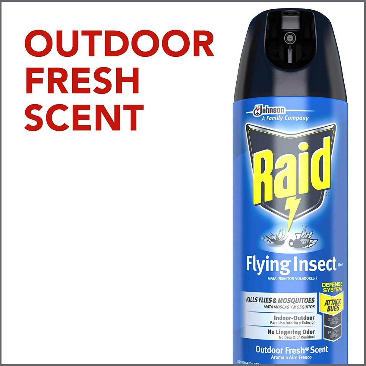 Raid Flying Insect Killer 15 Ounce (Pack of 5)