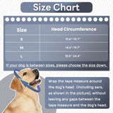 Nanaki Dog Calming Hoodie No Shake Ear Wraps for Dogs Ear Protection Dog Cover Muffs Pet Head Warp Anxiety Relief Pet Hematoma Wrap Head Cover The Grooming and Force Drying Doggy Protector Fireworks