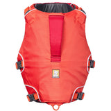 Ruffwear, Confluence Life Jacket for Dogs, Comfortable and Adjustable Dog Life Vest with Reinforced Handles, Leash Connection, and Reflective Accents, Tangelo Orange, Small