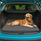 ESCRODOI Car Dog Bed for Trunk, Non-Slip SUV Cargo Liner for Dogs, Travel Pet Mat Cushion with Supportive Foam, Removable Cover for Easy Cleaning, Suitable for SUV&Truck