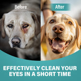 UQWUQW Cataract Drops for Dogs - Pet Gel Dog Eye Drops for Relieving Itching and Irritation, Removing Stains, Improving Vision - Safe for All Animals (40 ml)