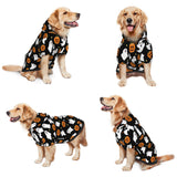 Dog Costumes for Large Dogs Halloween Ghost Cosplay Clothes Sweaters Outfits Pet Sweatshirt Hoodies with Pocket for Medium Large Dogs-S