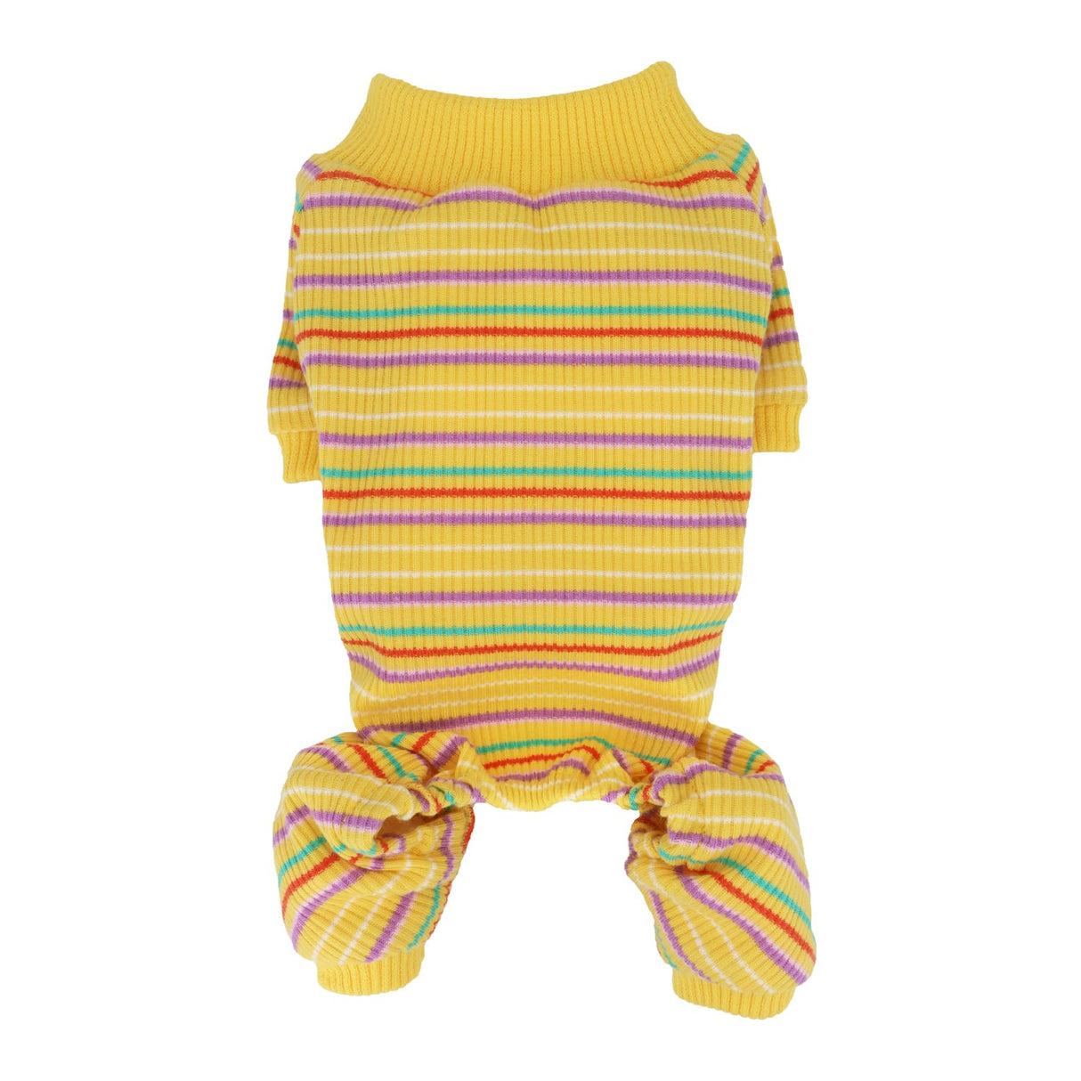 LOPHIPETS Dog Pajama Onesie for Small Dogs Teacup Chihuahua Yorkie Puppy Cat Clothes Apparel-Yellow/XXS
