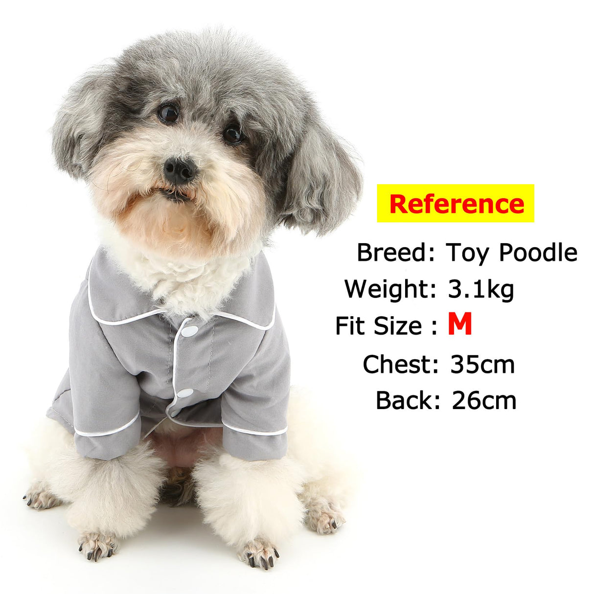Zunea Dog Shirt Pajamas for Small Medium Size Dogs Soft Breathable Lapel Sleeping Clothes Indoor Pjs Two-Legged Pyjamas Shirts Outfits Holiday Party Pet Apparel Gray 5XL