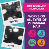 Vamoosh Pet Hair Dissolver | Pet Hair Remover for Washing Machines | Removes Odor Dissolves Dog, Cat, Animal Fur | Cleans Pet Bedding in Washing Machine | Easy to Use | 100g (Pack of 6)