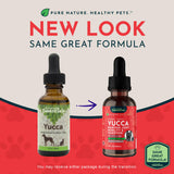 Animal Essentials Yucca - Hip and Joint Yucca Root Supplement for Dogs & Cats, Liquid Herbal Care Drops for Senior Dogs & Older Pets, Bowel & Immune Support, Antioxidant Boost - 1 fl oz