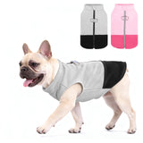 KOOLTAIL Dog Fleece Vest Sweater, Zip Up Step-in Pullover Warm Puppy Jacket with Dual Leash D-Ring for Small Medium Dogs, Cozy Soft Pet Winter Cold Weather Coats Fall Clothes Hoodie Boy Girl, Black L