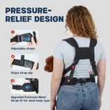Dog Sling Carrier for Small Dogs with Bottom Support, Adjustable Pet Front Dog Carrier-Padded Straps Reducing Back Neck Pain, Anti-Anxiety Backpack for Travel Hiking Camping, Hands Free (Black,S)