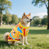 JpGdn 8PCS/Pack Dog Shirts Male for XXXL Dog Boy Sleeveless T Shirts Soft Stretchy Tank Top Tee Vest