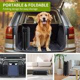Homfstyi Dog Ramp for Car, 71'' L x 20'' W Dog Ramps for Large Dogs, Extra Wide Pet Ramp with Non-Slip Surface for Medium & Large Dogs to Get in Car, SUV & Truck, Supports Up to 300 Lbs