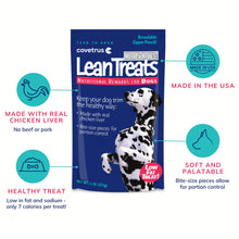 Load image into Gallery viewer, Covetrus Nutrisential Lean Treats for Dogs - Small, Medium &amp; Large Dogs (K9) - Nutritional Low Fat, Bite-Size - Soft Chicken Flavor - Chicken Flavor - 3 Pack - 4oz
