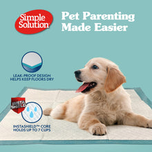 Load image into Gallery viewer, Simple Solution Extra Large Pee Pads For Dogs, Puppy Potty Training, Leak Proof Dog Pads, Pet Pee Pad, Disposable Puppy Pad, XLARGE 28"x30"
