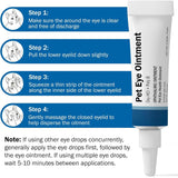 Polika TER-amycin Pet Eye Cream Health for Dogs, Cats, Cattle, Sheep, Horse, Bird 1/8 oz /3.5gr Pack of 2