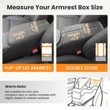 Mavora Max Portable Small Dog Seat for Car, Luxury Center Console Dog Car Seat Booster with Safety Tethers, Anti-Collapse Pet Travel Carseat for SUV, Truck (Black/Grey)