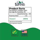 Vitamin E for Dogs - Vitamin E Dog - Vitamin E for Dog - Dog Vitamins E - Vitamin E Canine - Vitamin E Supplement for Dogs - Vitamin E Oil Dog - Dog Vitamins - Dog Immune Support - 1 fl oz