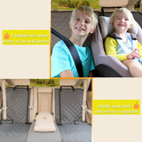 YOVEEKLE Dog Car Seat Cover, Deluxe Waterproof Pet Back Carseat Protector for Cars, SUVs, Trucks, Nonslip and Easy Cleanup Backseat Pet Cover for Automotive Rear Bench (Grey)