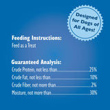 Bil-Jac Little Jacs Small Dog Training Treats, Chicken Flavor, Made with Chicken Liver, 16oz (2-Pack)