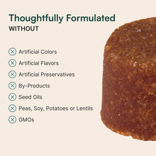 Load image into Gallery viewer, Wuffes 23-in-1 Dog Multivitamin Supplement for Hip &amp; Joint, Skin &amp; Coat and Immune System Support with Omega 3, Iron, Zinc, Vitamin C - Minerals &amp; Vitamins for Senior Dogs and Puppies - 30 Soft Chews
