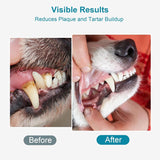 ELEVTC Dog Teeth Cleaning Powder 100g Fights Plaque & Tartar Freshens Breath All-Natural Ingredients for Dogs of All Breeds and Ages Easy to Use Dog Dental Powder