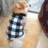 PIXRIY Dog Sweater 3 Pcs, Soft Fleece Vest with Leash Ring Pullover Jacket Winter Pet Dog Clothes for Puppy Small Dogs Cats Teddy Chihuahua Yorkshire (Plaid,XL)