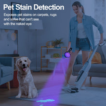 Load image into Gallery viewer, Vansky Black Light UV Flashlights, Ultra Bright 100 LED 395nm Ultraviolet Blacklight Detector for Dog Cat Pet Urine, Dry Stains and Bed Bug, Matching with Pet Odor Eliminator
