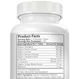 Nutrition Strength Adrenal Support for Dogs, Support for Dogs with Cushing's Disease, Maintain a Healthy Coat and Skin, Promote Normal Urination, Thirst and Appetite, 120 Chewable Tablets