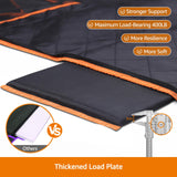 iBuddy Truck Seat Extender for Dog Hard Bottom Seat Cover Split Design Offer Large Space Protects Leather Seat from Scratch, Hair, Waterproof Pickup Truck Seat Cover for Silverado/GMC/Ram/F150 F250