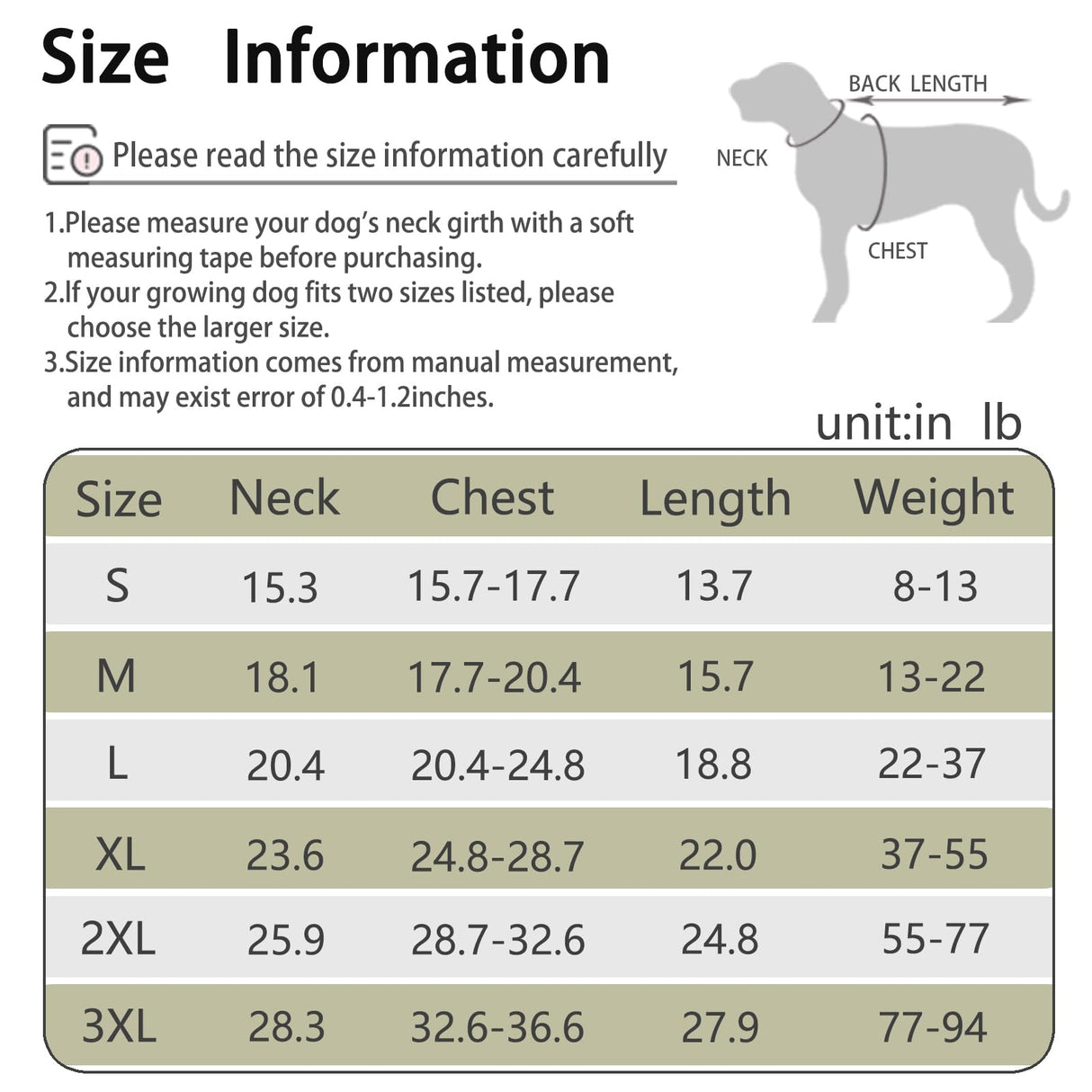 MAMORE Waterproof Dog Raincoat, Portable Adjustable Dog Rain Jacket, Reflective Lightweight Pet Rain Coat for Small Medium Large Dogs for Outdoor Walking Hiking (Green&Navy, Medium)