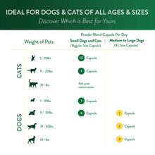 Load image into Gallery viewer, Ocu-GLO PB Vision Supplement for Small Dogs &amp; Cats – Easy to Administer Powder Blend with Lutein, Omega-3 Fatty Acids, Grape Seed Extract and Antioxidants to Promote Eye Health, 30ct Sprinkle Capsules
