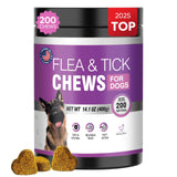 Fleas Ticks Treatment Dog Oral Chewables Support Supplement Breeds and Ages Dogs Chicken Flavor