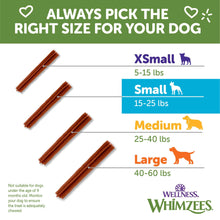 Load image into Gallery viewer, Whimzees Wellness Stix Dog Dental Treats, Natural Chews, Small Size Stick, (28 Count)
