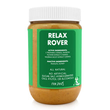 Load image into Gallery viewer, Relax Rover Buddy Budder (Stress + Anxiety), 100% Natural Dog Peanut Butter, Dog Supplment, Made in USA 17oz
