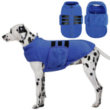 PUZAUKAL Dog Sweater,Adjustable Dog Sweaters for Small, Medium and Large Dogs Boys Girls, Dachshund Chihuahua Fleece Dogs Sweater(Blue,XL)