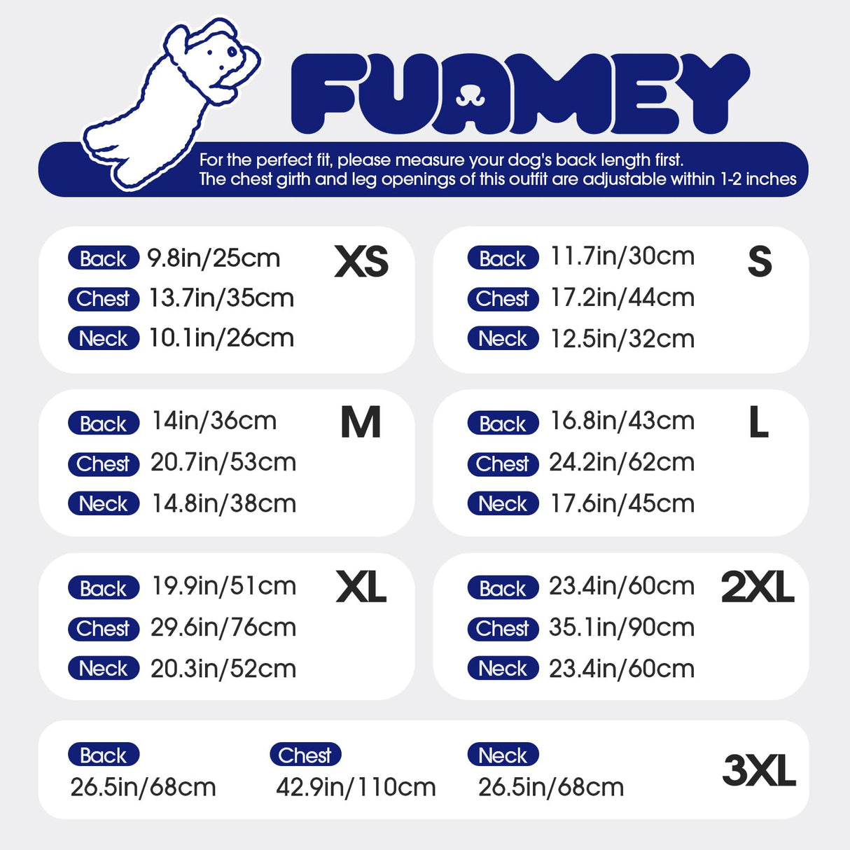 FUAMEY Full Body Dog Coat,Warm Dog Fleece Jackets with Harness Built in Windproof Dogs Snowsuit Zip up Pet Four Legged Pets Jumpsuit Winter Outfit Cold Weather Coats for Large Dogs Black L