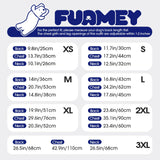 FUAMEY Full Body Dog Coat,Warm Dog Fleece Jackets with Harness Built in Windproof Dogs Snowsuit Zip up Pet Four Legged Pets Jumpsuit Winter Outfit Cold Weather Coats for Large Dogs Black L