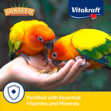 Sunseed Vita Prima Conure Food – Nutrient-Rich Blend with Fruits, Vegetables & Seeds Supports Healthy Feathers, Eyes & Active Energy – 3 lb Bag