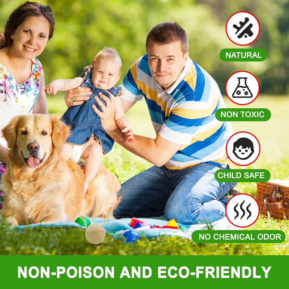 DALIYREPAL Mole Repellent,Vole Repellent Outdoor,Gopher Repellent, Mole Repellent for Lawns,8 Count Natural Gopher Repellent Keep Moles and Voles Out of Your Lawn and Garden, Safe Around Pet & Plant